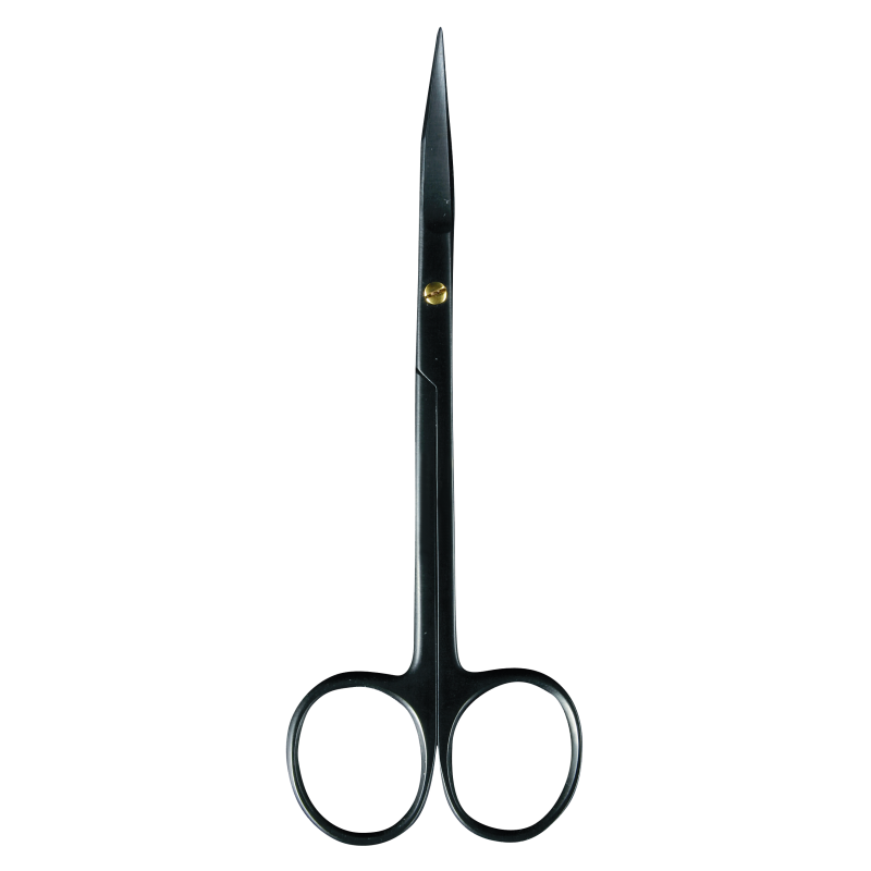 Scissor GOLDMANN-FOX, 12,5 cm, curved