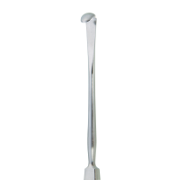 Periosteal elevator OBWEGESER, angled 20cm, 9mm