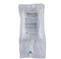 Saline solution pouches