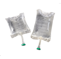 Saline solution pouches