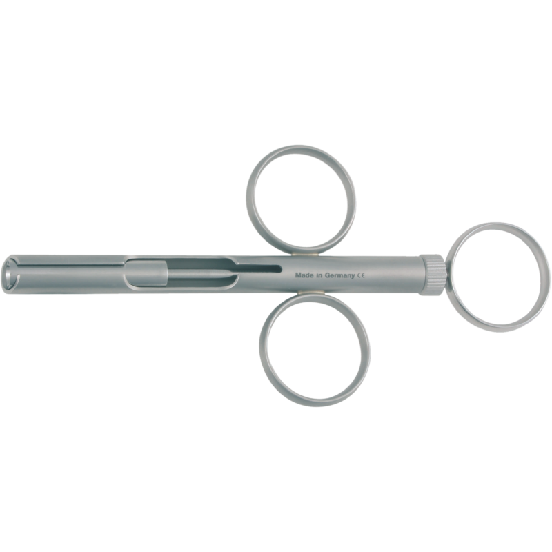 Bone syringe for artificial bone material