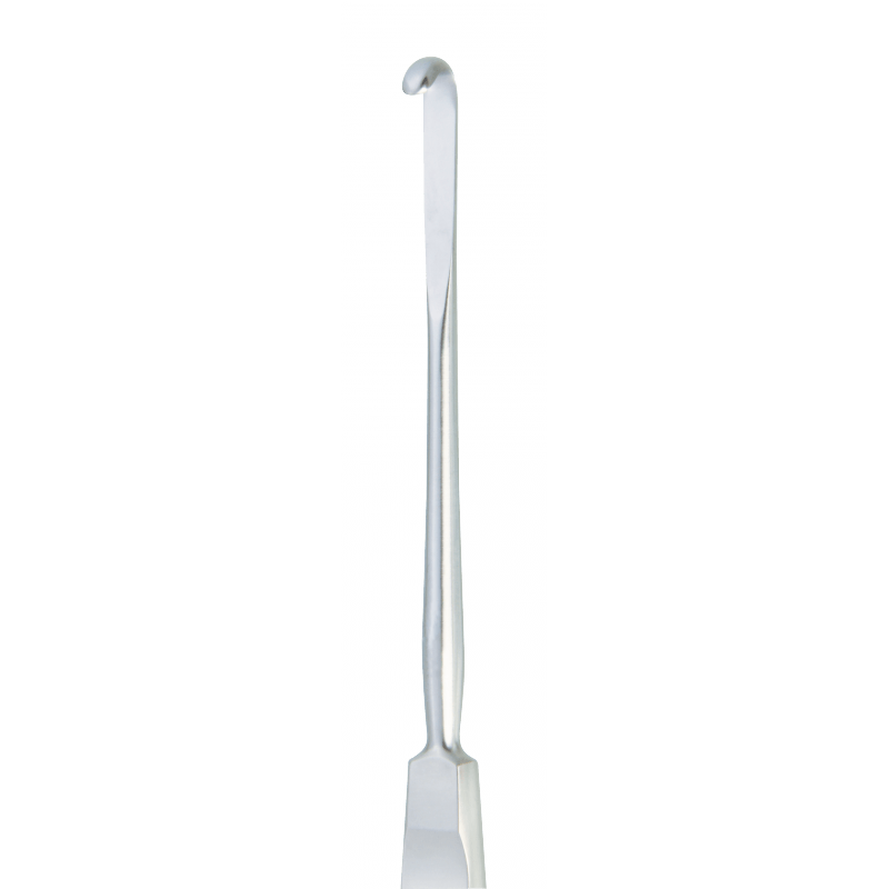 Periosteal elevator OBWEGESER, angled 20cm, 5mm