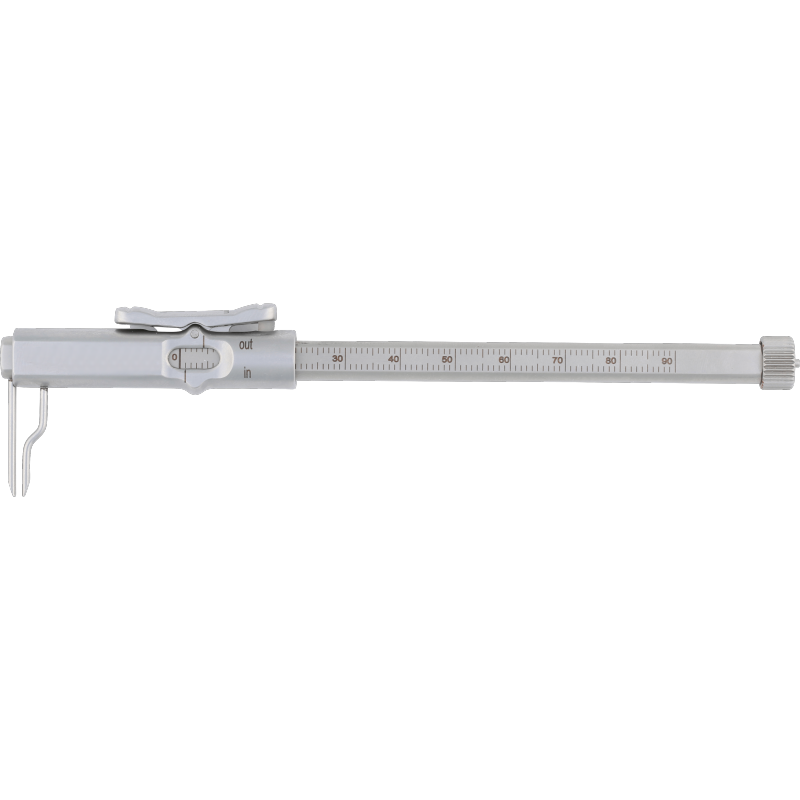 Mini dental caliper ( 0-90 mm )  - with depth measuring device -  