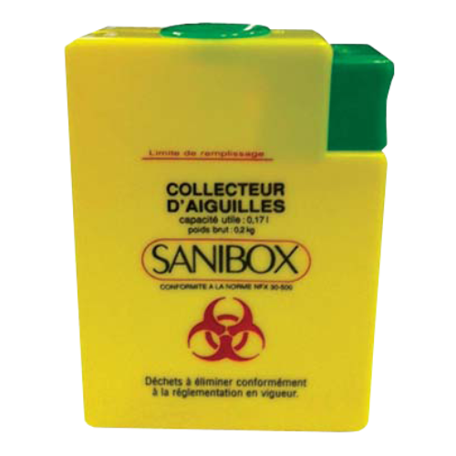 Sharp disposal box