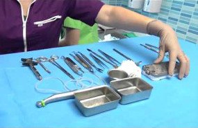 Dental surgical instrument display
